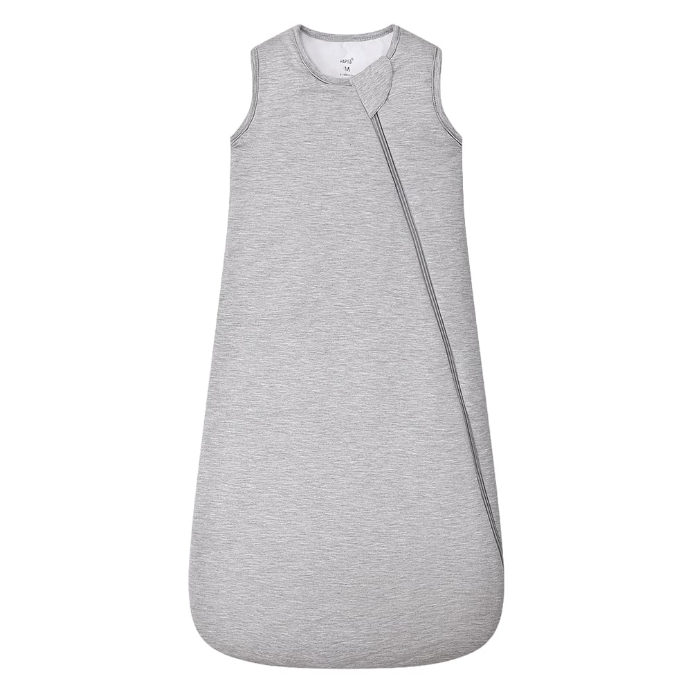 HAPIU sleep sack 1.0 TOG with buttery-soft bamboo fabric for breathable comfort.