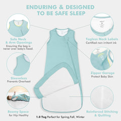 HAPIU size 0-6 months wear with room to kick and grow.