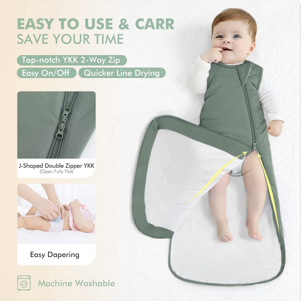 HAPIU sleep sack TOG 1.0 wearable blanket for all-season warmth