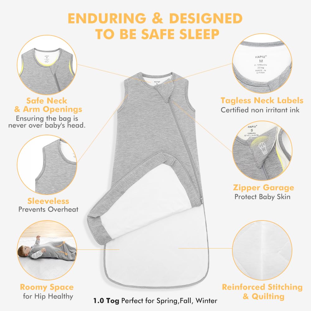 HAPIU zipper garage design protects face during diaper changes