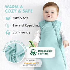 HAPIU wearable-blanket-2way-zipper allows quick diaper changes and easy access.