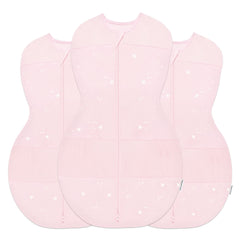 Happiest Baby Sleepea rose-stars swaddle pattern for secure newborn sleep