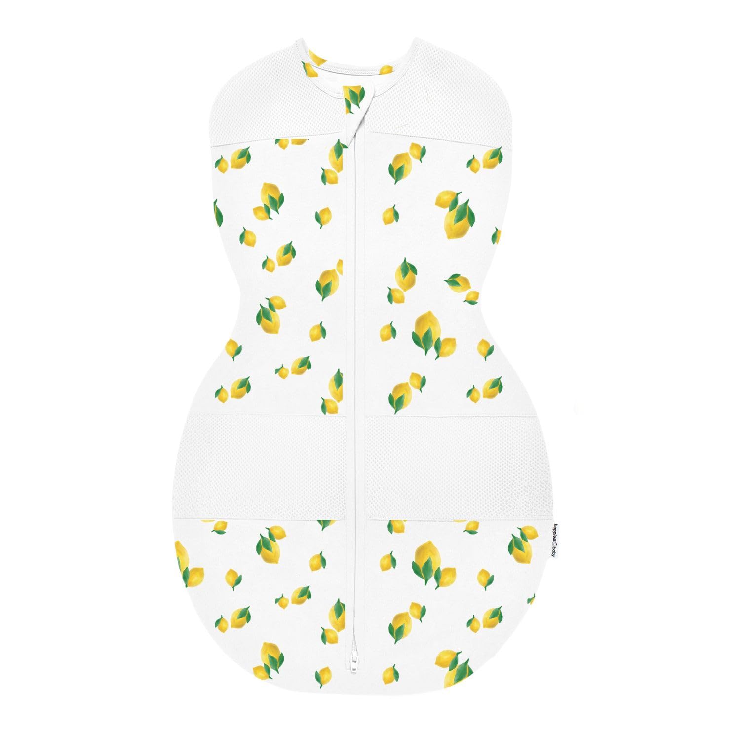 Happiest Baby Sleepea swaddle packaging highlights premium organic cotton and safety-focused design.