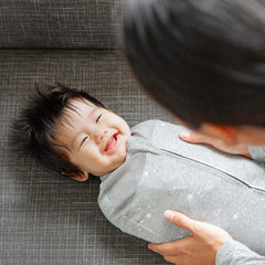 Happiest Baby Sleepea Velcro Closure Closeup highlights escape-proof security.
