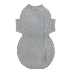 Happiest Baby SNOO Comforter Sack graphite small close-up showing soft organic cotton texture for cozy sleep