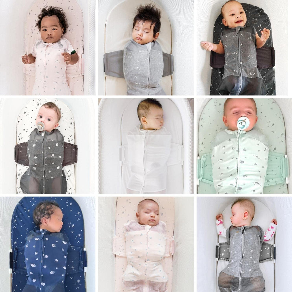 Happiest Baby SNOO Sleep Sack inner flaps provide womb-like snugness.