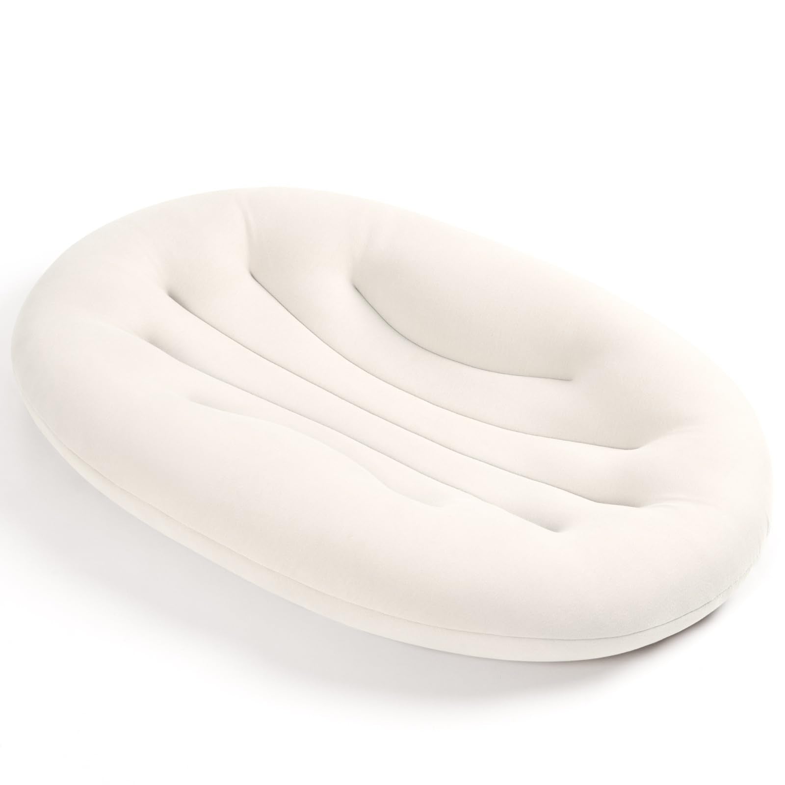 Happle Sunny baby lounger in compact travel setup for on-the-go comfort.