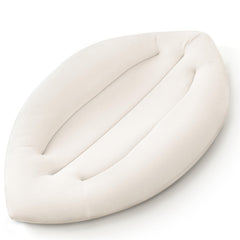 Happle Sunny baby lounger side profile shows portable design for travel.
