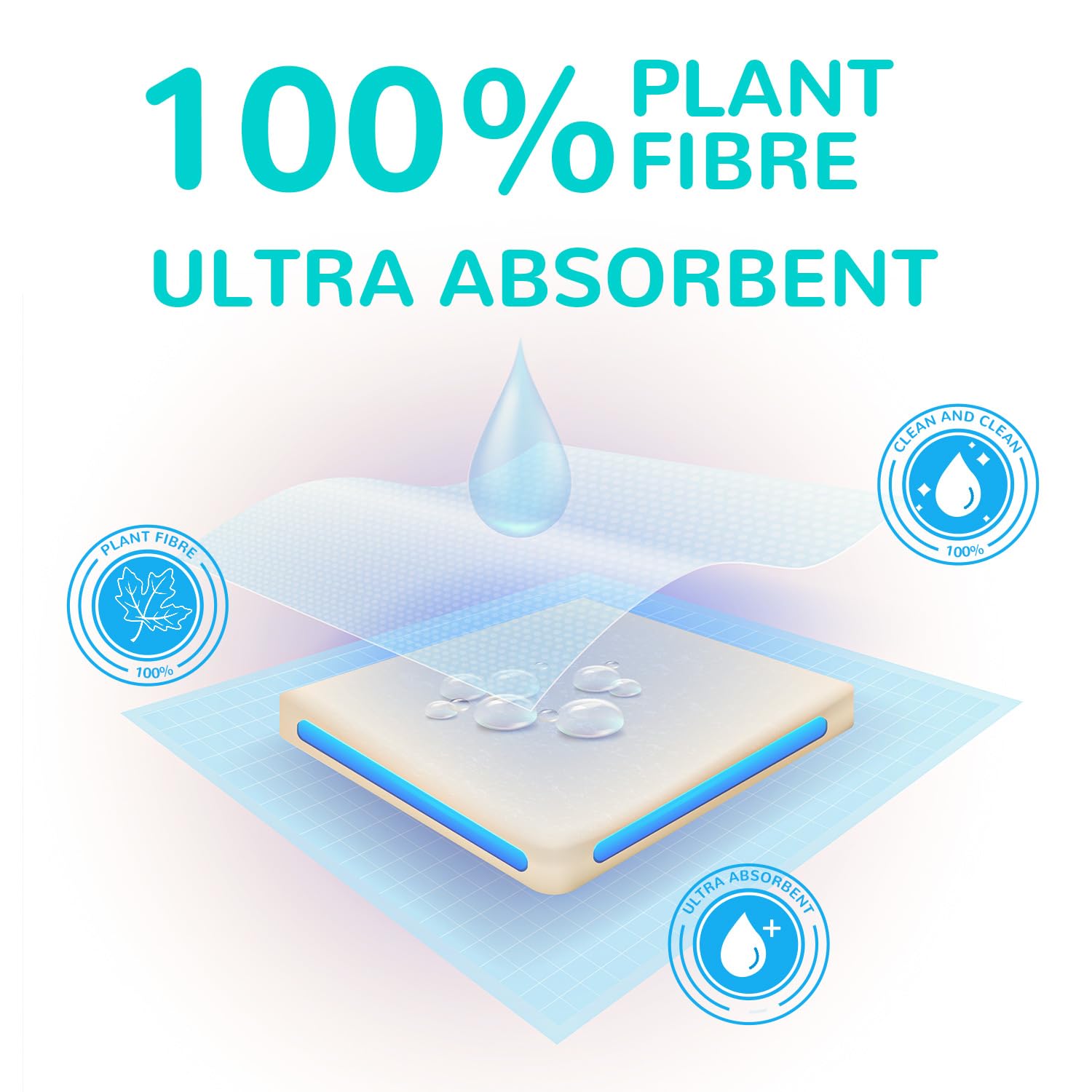 Happy Bum unscented wipes support sensitive skin with no fragrance.
