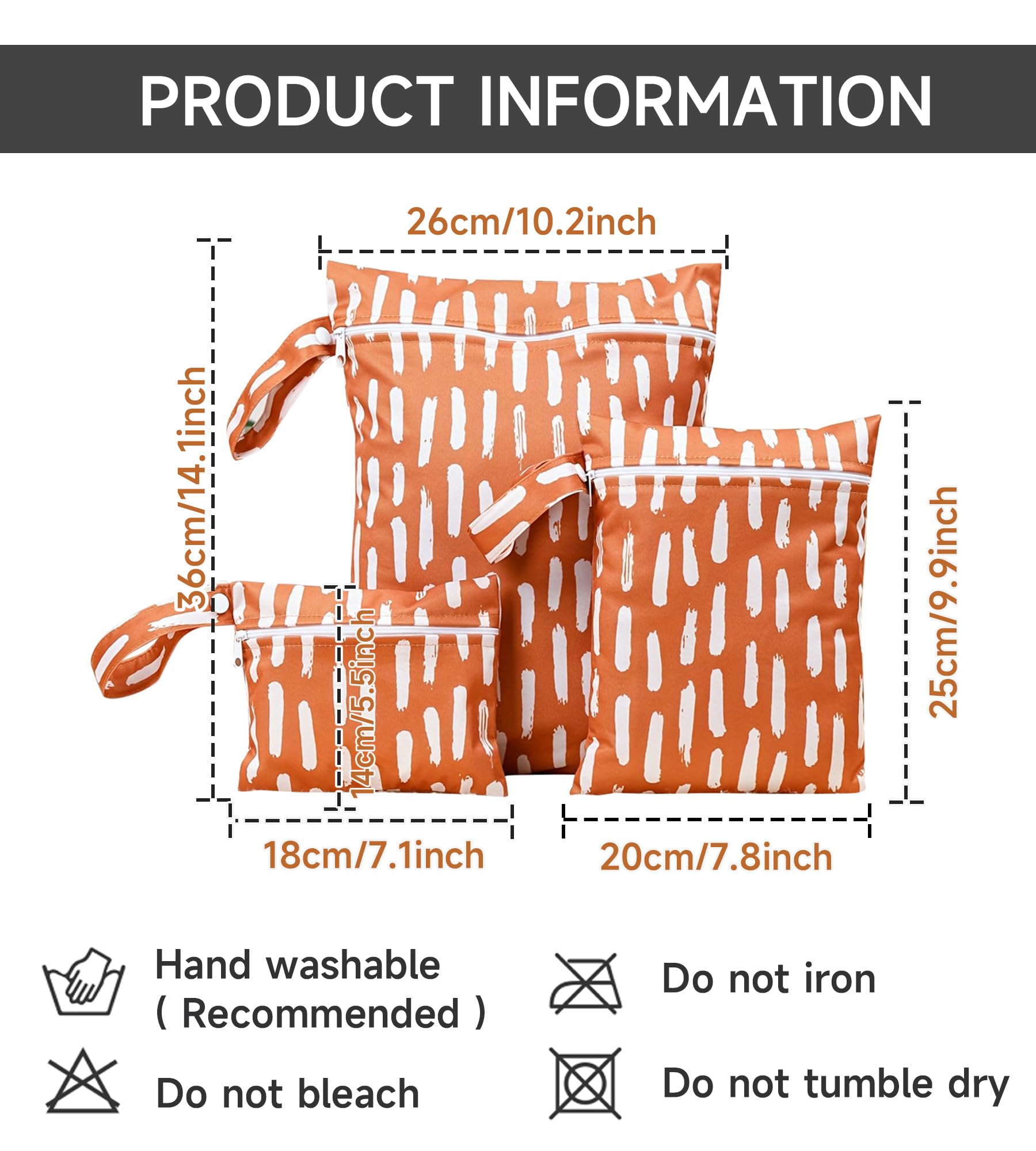 Happy Cherry strap snap design keeps bag within reach