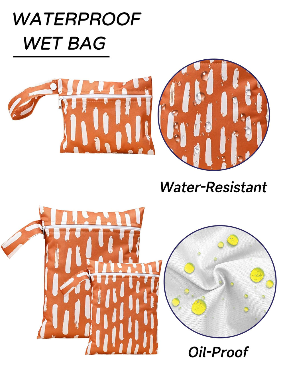 Happy Cherry waterproof wet bag for beach or pool gear