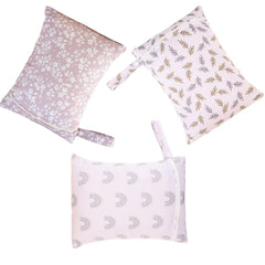 Happy Flute leaf wet bag folded compact option for travel and storage