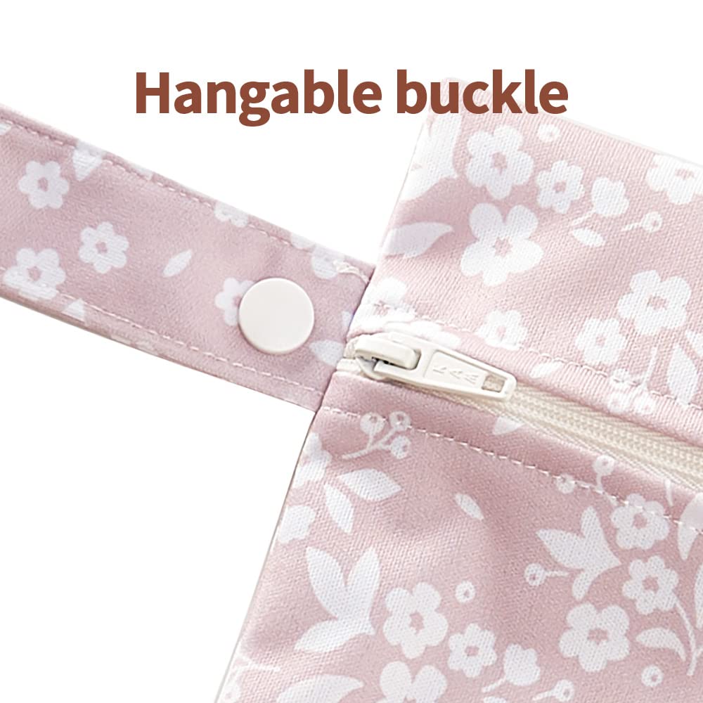 Happy Flute leaf wet bag waterproof material keeps items odor-free