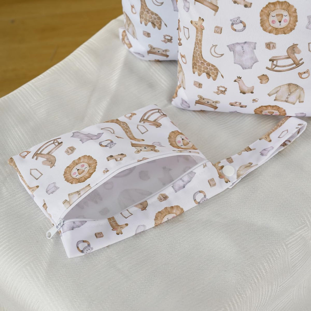 Happy Flute multi-purpose wet bag doubles as laundry or daily organizer.