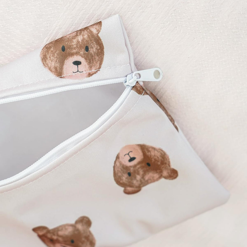 Happy Flute HF01 versatile wet bag used for clothes or cosmetics.