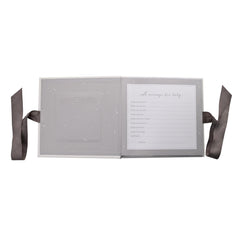 Happy Homewares Bambino gold foil letters provide personalized touch to your baby keepsake