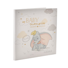 Happy Homewares Dumbo glitter lettering page highlights magical moments for baby milestones