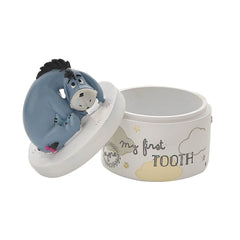 Happy Homewares Magical Beginnings curl pot with Piglet for newborn memento