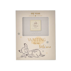 Happy Homewares frame close-up of gold sentiment My Scan elevates sentimental display