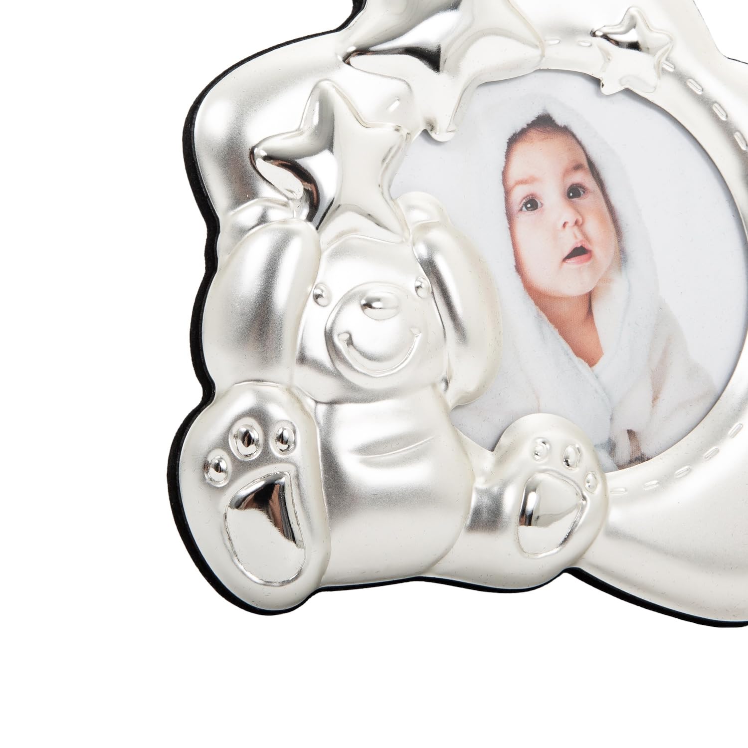 Happy Homewares star frame shows a modern two-tone finish for contemporary nurseries.