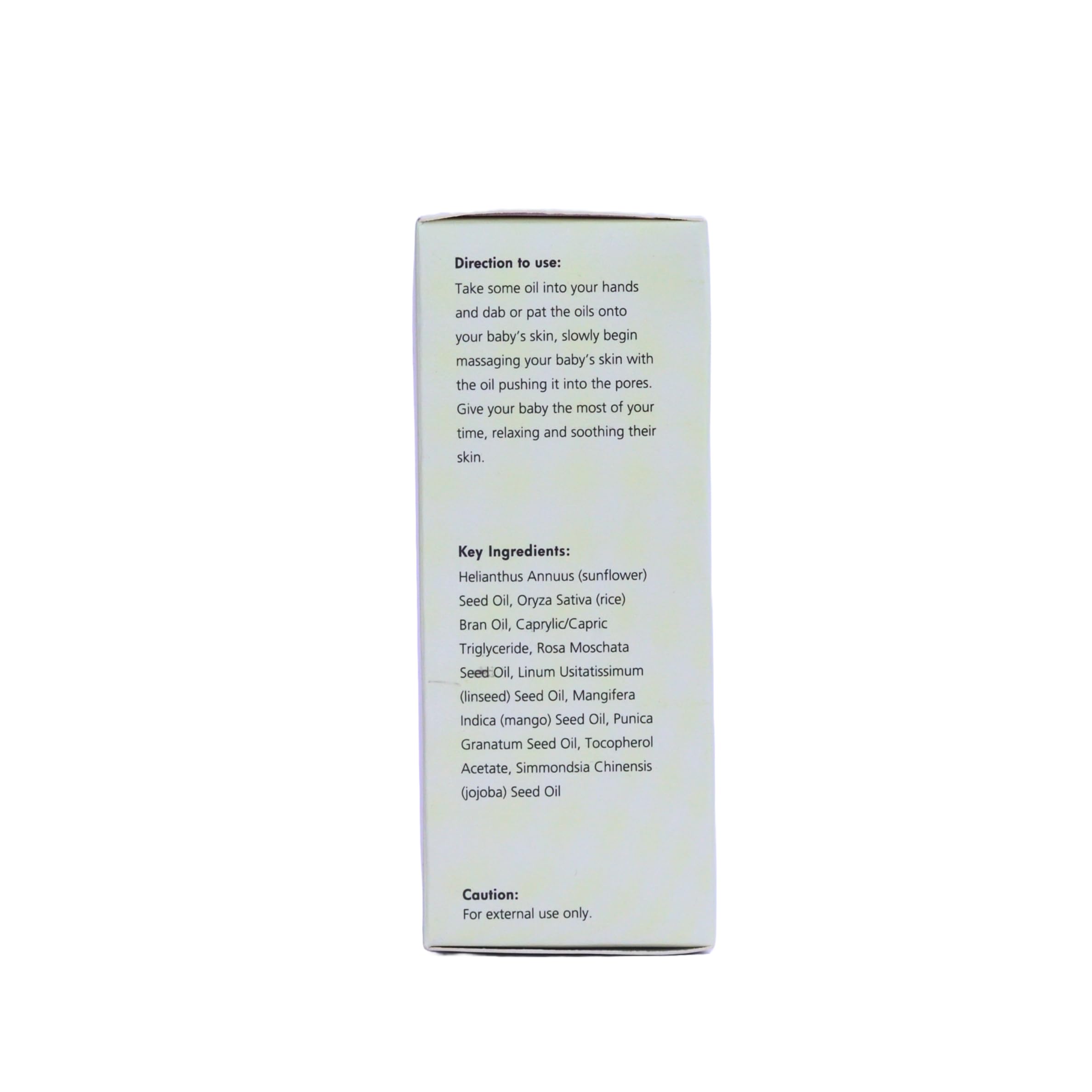 Vegan and cruelty-free badge with Happy Twiggs Organic Massage Oil