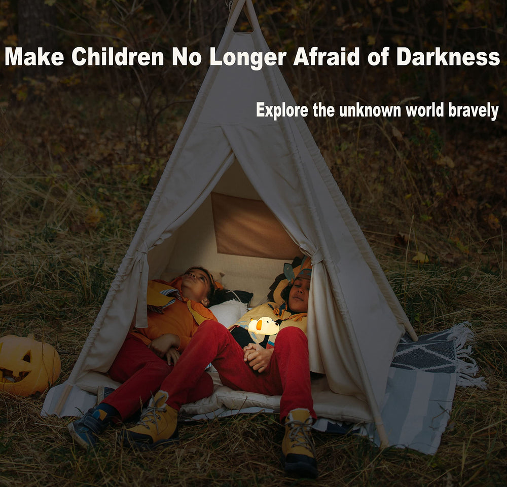 HappyBag soft silicone night light dog is non-toxic and comforting