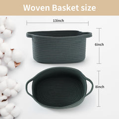 Happyiren basket with reinforced handles ready for easy transport