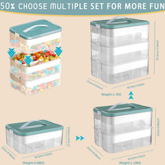 Harazaqa-portable-toy-box-handle easy to carry toys anywhere in the home.