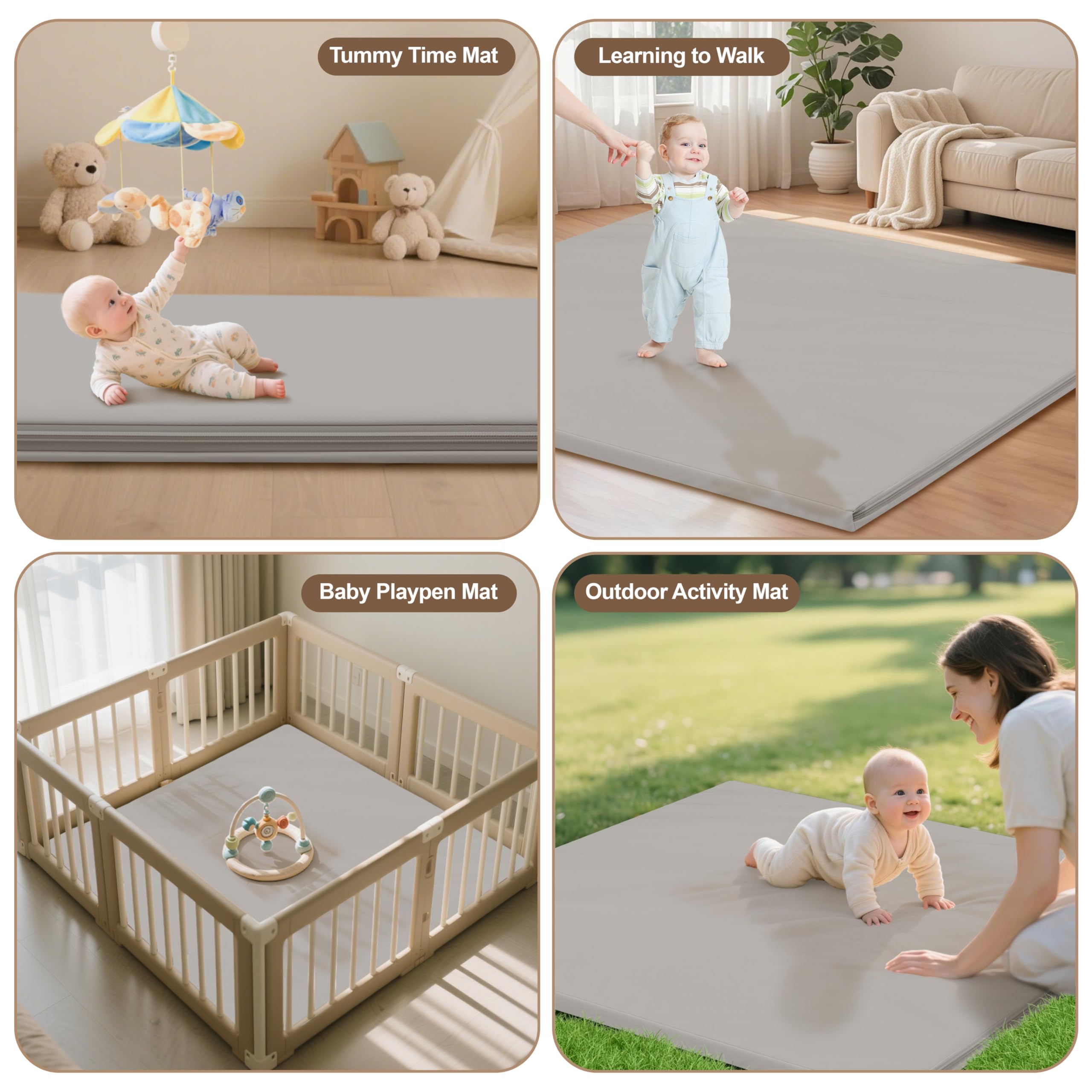 HARBOLLE neutral color options blend with decor for any room.