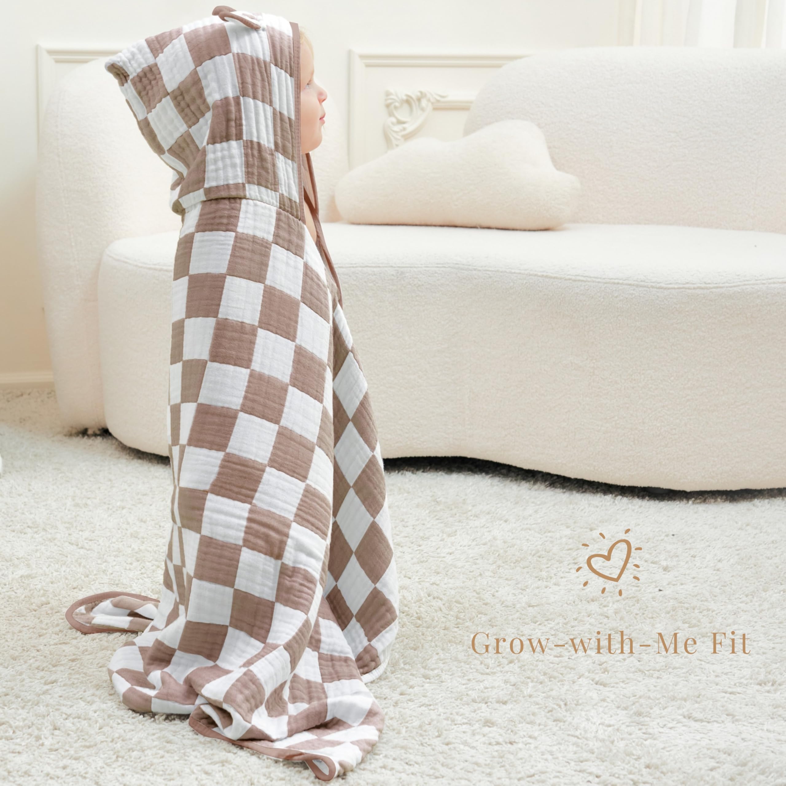 HardNok Nursery to Shore towel adapts for stroller, beach, and bath time play.