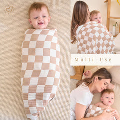 HardNok Ultra Soft Muslin Blanket six-layer weave detail for durable, breathable daily use.