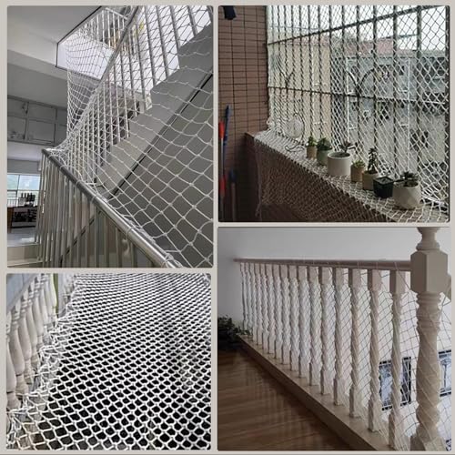 HARERNET pet-safe netting for stairs keeps pets secure and comfortable