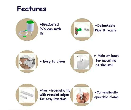 Harmony enema kit storage and care for long term reuse at home