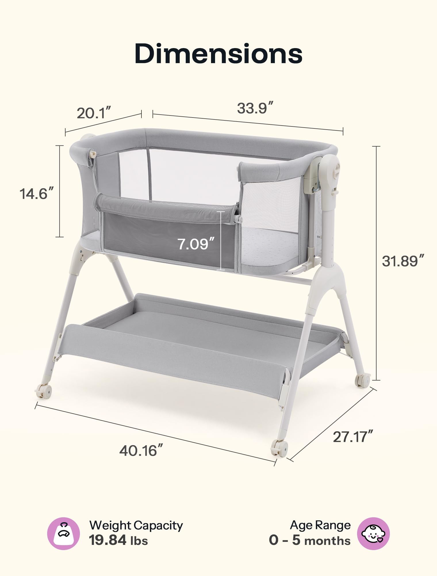Harppa cuddly bassinet USA certification signals safety compliance