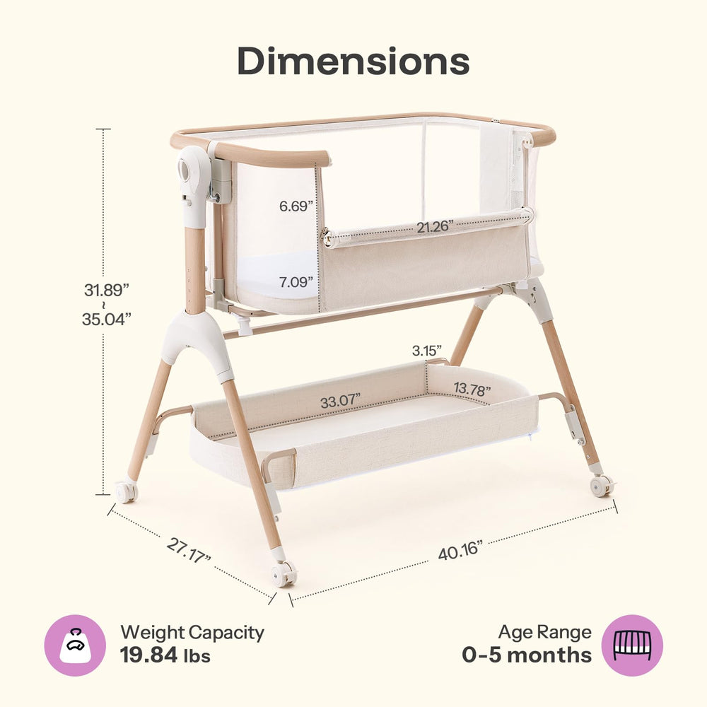 HARPPA storage basket keeps essentials within reach