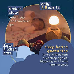 Harth eco-friendly amber bulb reduces energy use while keeping cozy illumination.
