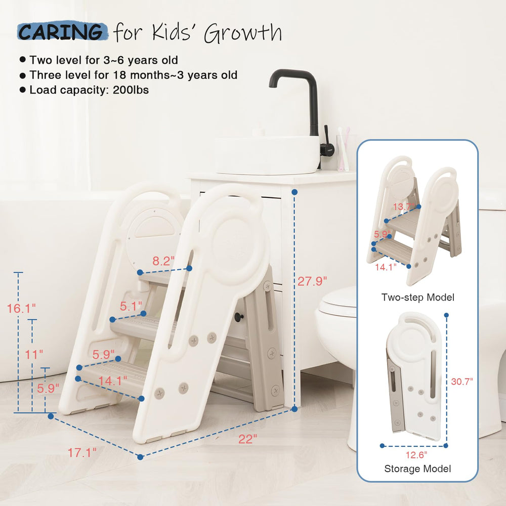 Harwaya durable plastic construction supports kids and adults up to 200 lbs
