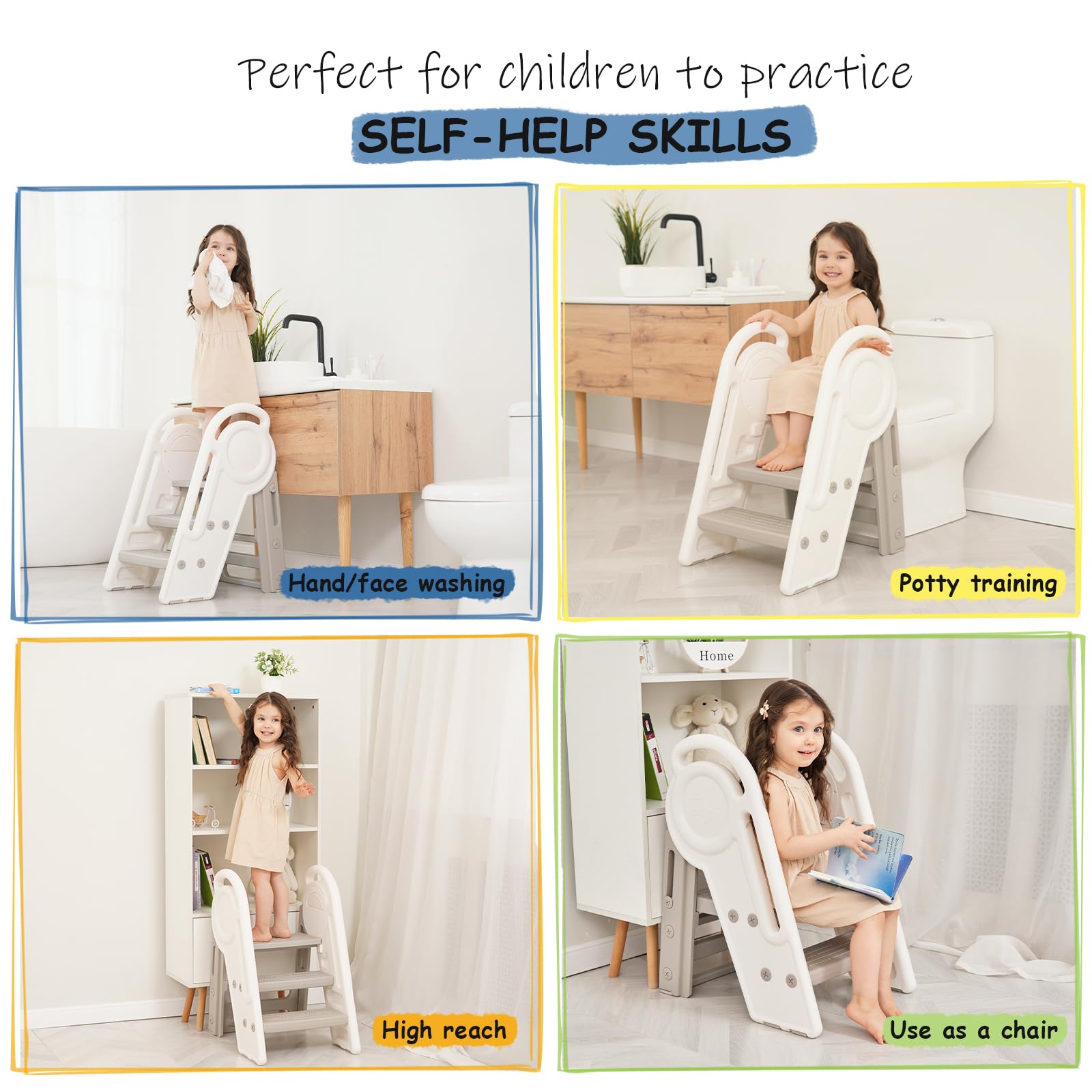 Harwaya foldable design folds flat for easy storage