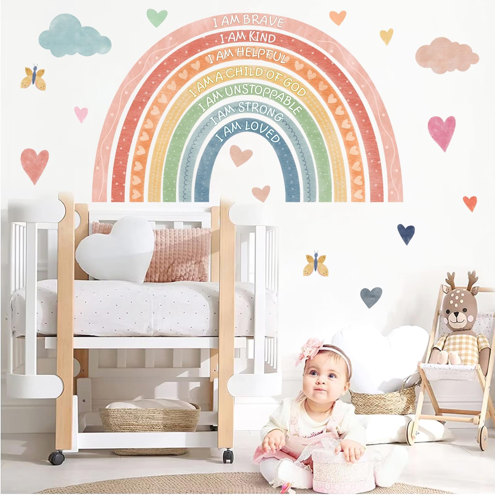 HATARU easy-peel decal for quick decorating without residue.