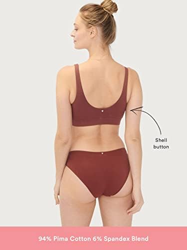 HATCH Dream Feed bra in anise being cared for with cold wash and gentle dry.