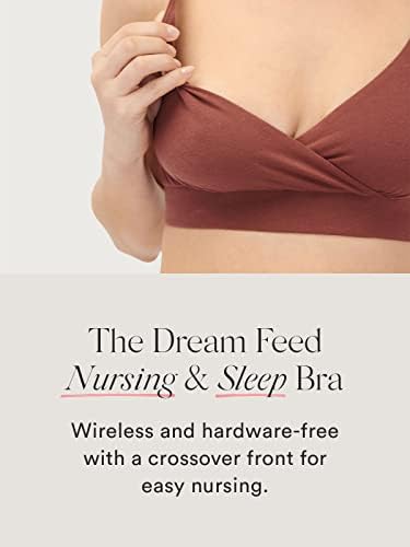Close-up of soft jersey fabric on HATCH Dream Feed nursing bra in anise for comfort.