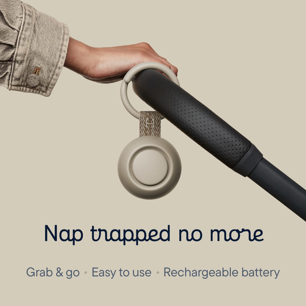 Close-up of Hatch Go three-button interface for quick control
