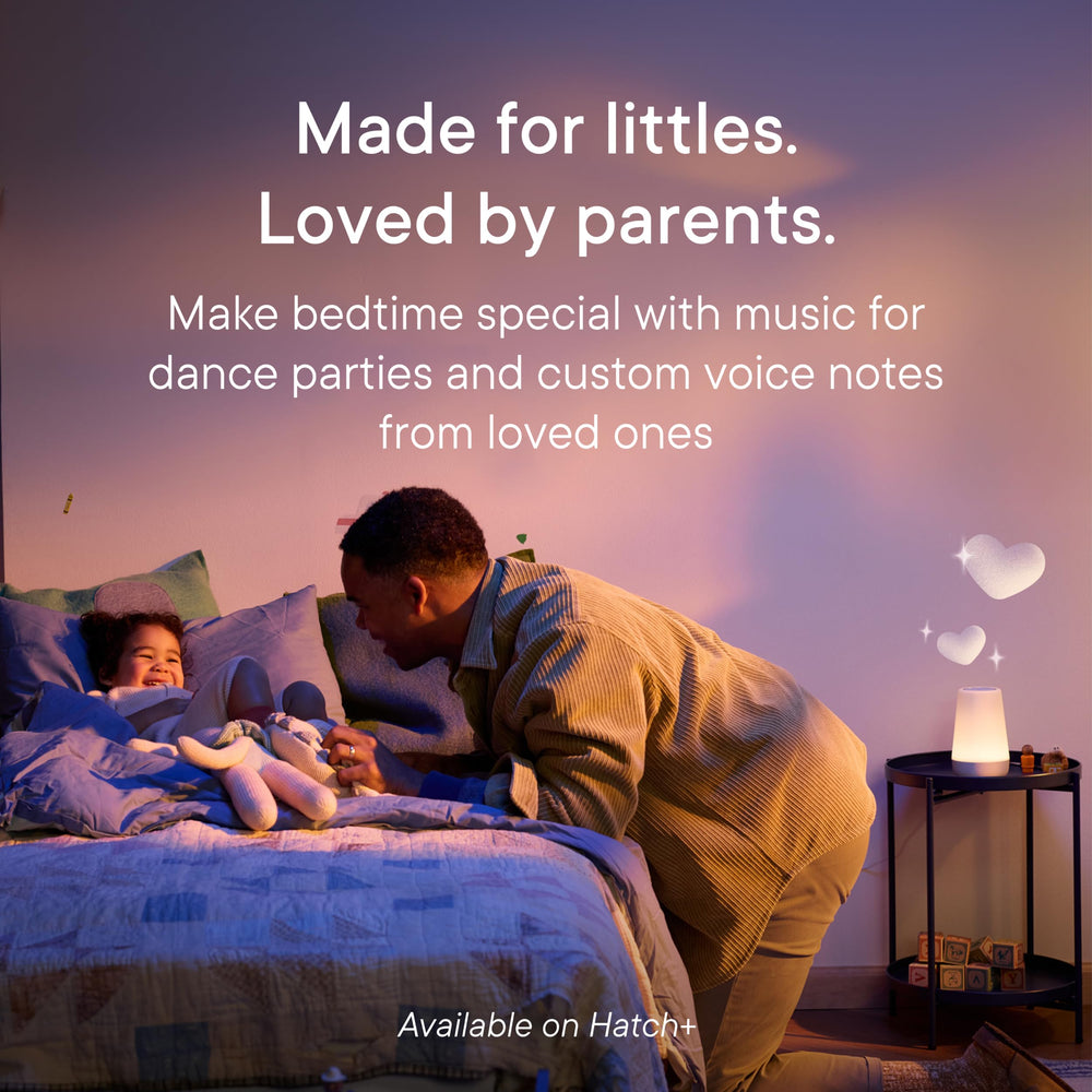 Hatch Rest Baby Time-to-Rise alarm helps kids wake calmly
