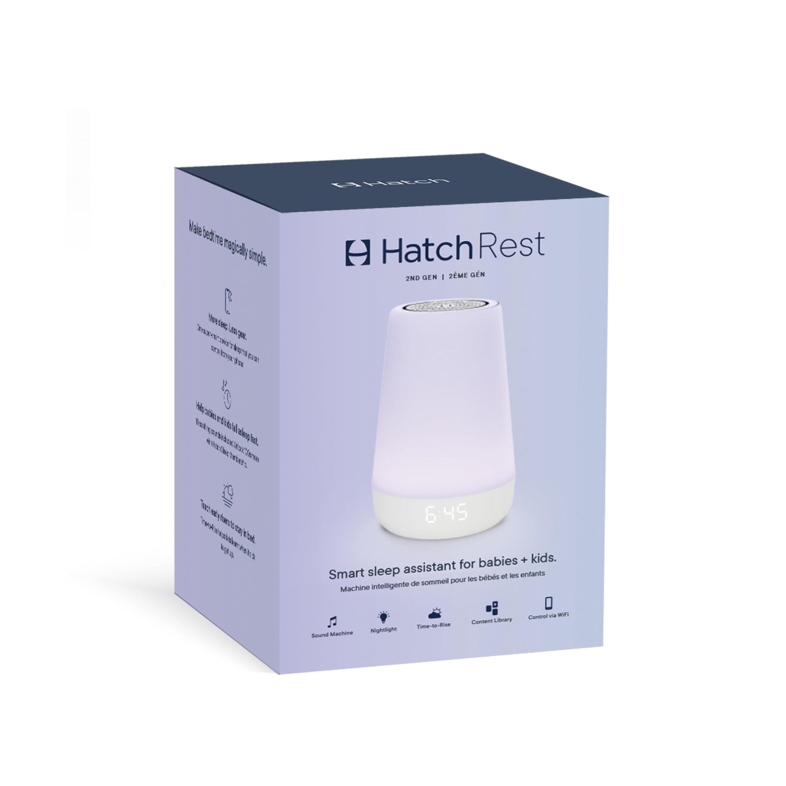 Hatch Rest Baby Wi-Fi app control lets you adjust settings remotely