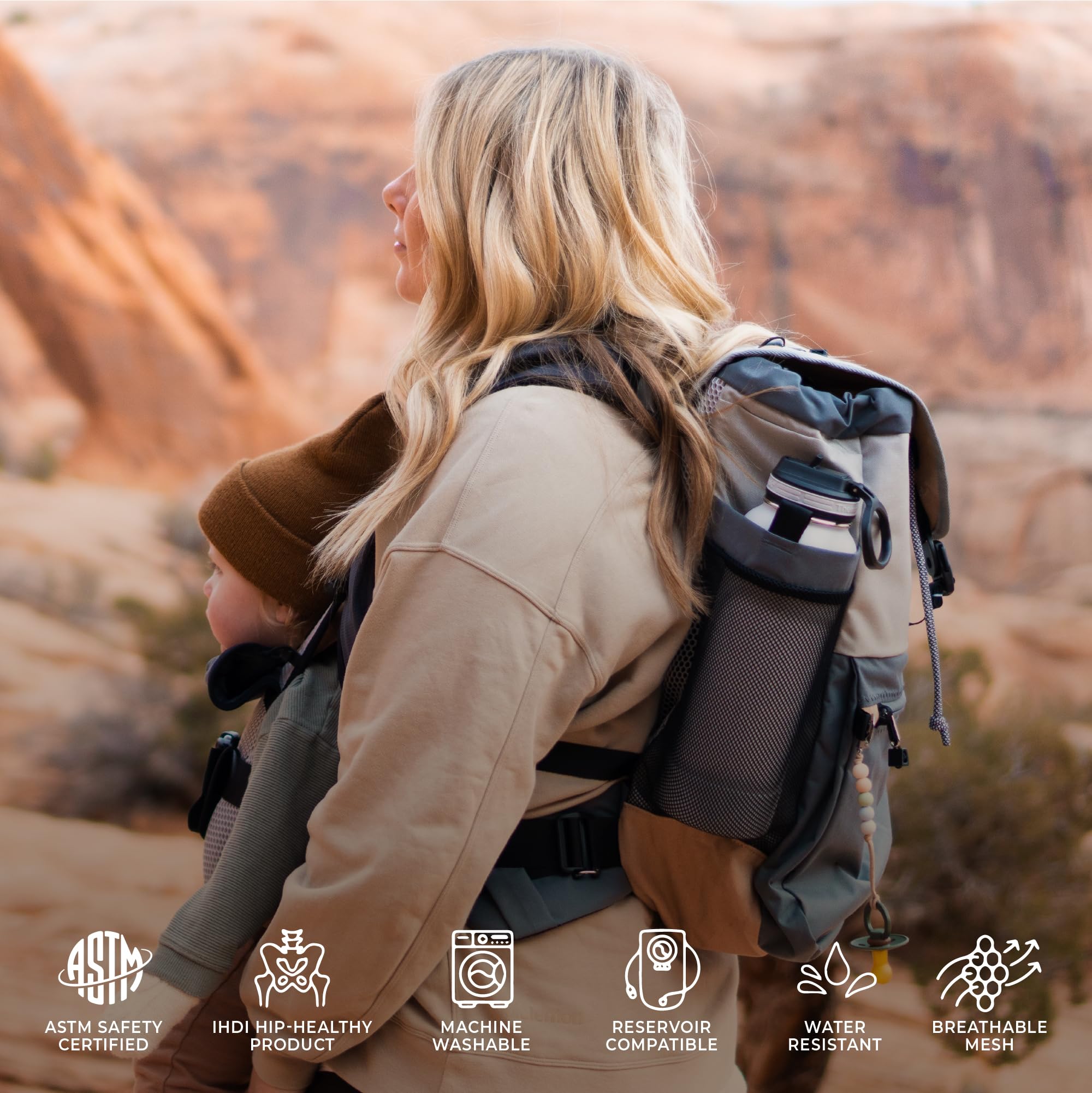 Hatcher Packs 12-pocket organization keeps essentials within easy reach.