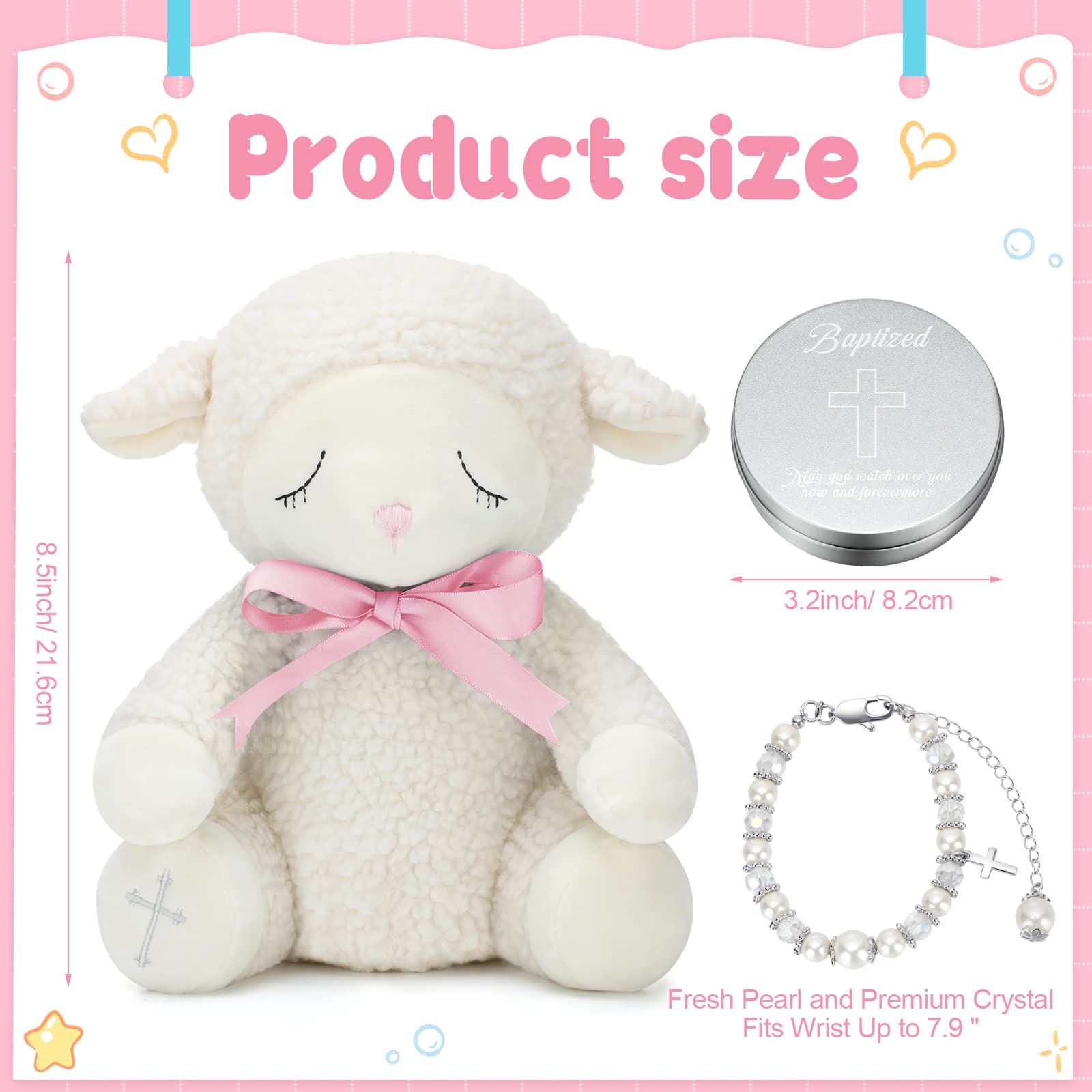 Haull christening gift set includes five pieces ready to give