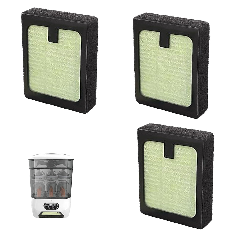 HAVANSIDY 3-pack HEPA filter for Baby Brezza Dryer and Washer Pro with strong filtration.
