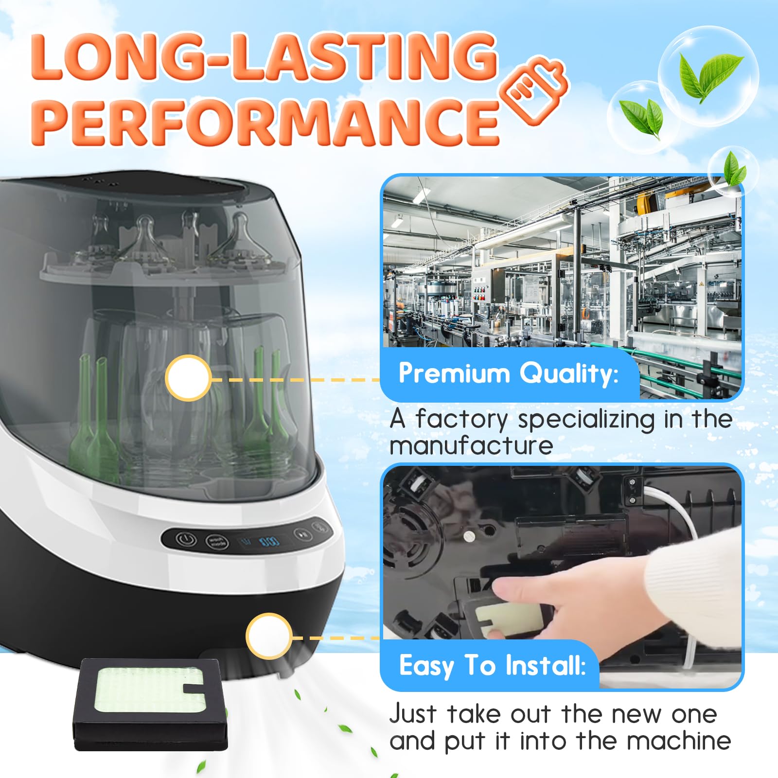HAVANSIDY installation guide image, simple one-two step replacement