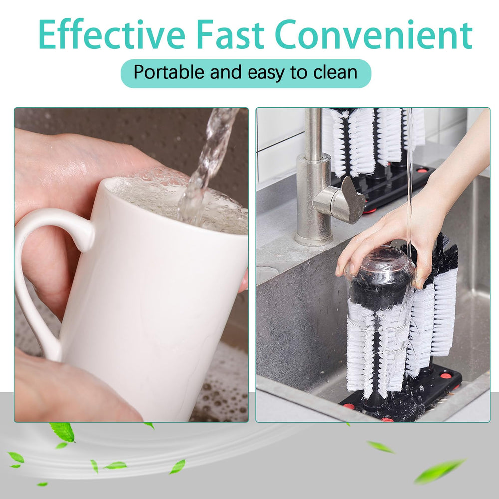 Havawish suction base keeps brushes stable during use