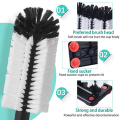 Havawish two-pack cup washer brushes ideal for fast bar cleanup
